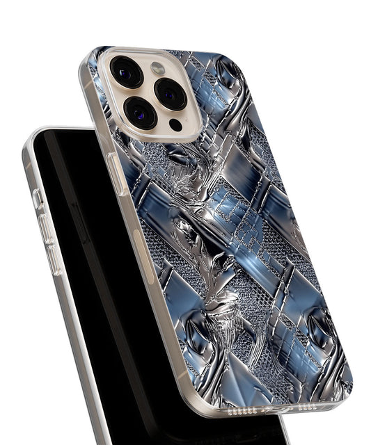 Latest 3rd-Generation Crystal Tough Glossy Checks iPhone Case (MagSafe-Compatible)
