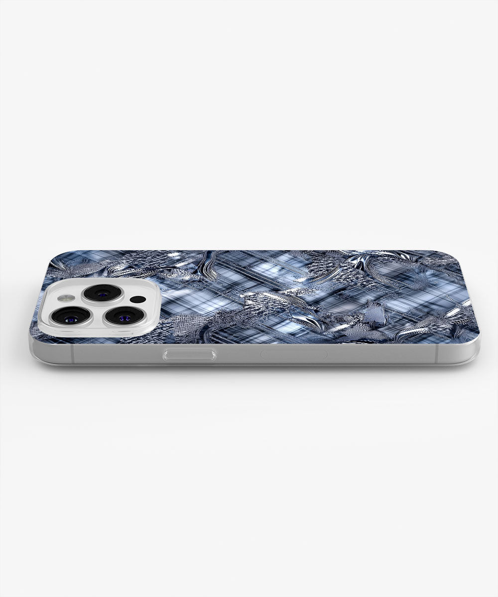 Latest 3rd-Generation Crystal Tough Glossy Checks iPhone Case (MagSafe-Compatible)