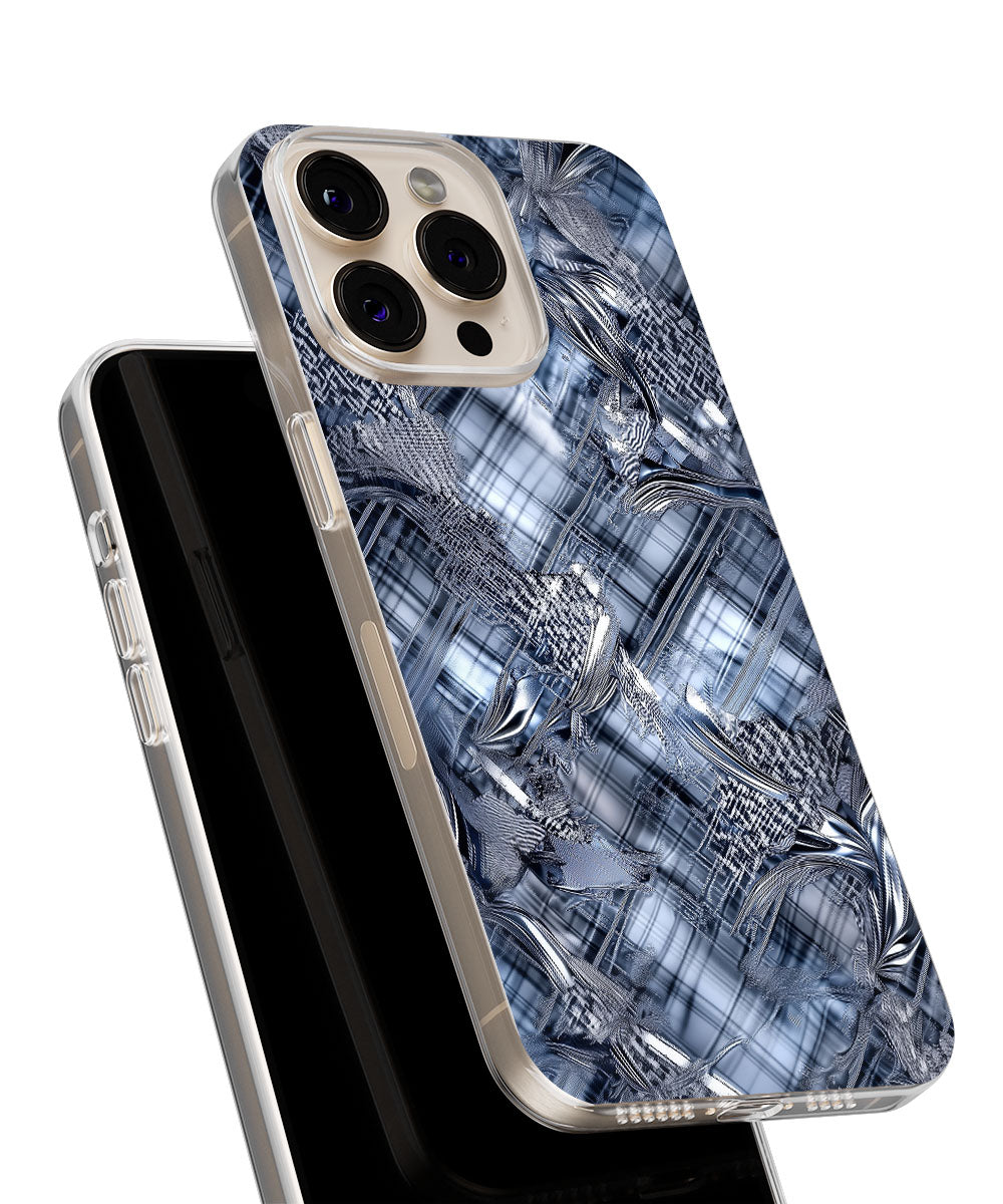 Latest 3rd-Generation Crystal Tough Glossy Checks iPhone Case (MagSafe-Compatible)