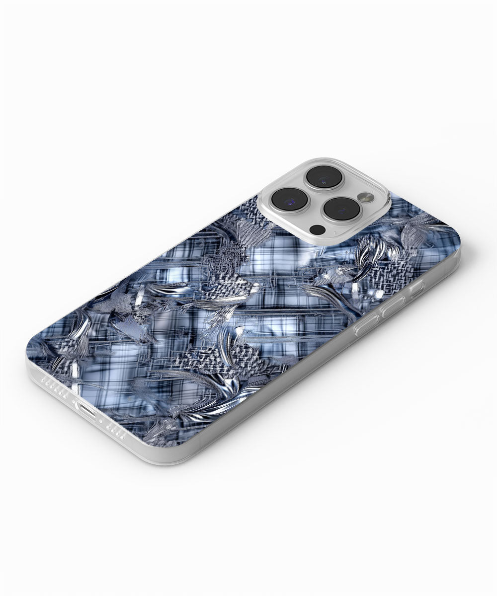 Latest 3rd-Generation Crystal Tough Glossy Checks iPhone Case (MagSafe-Compatible)