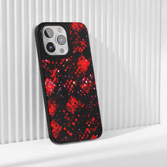 Industry-Level Tough Matte Checks iPhone Case