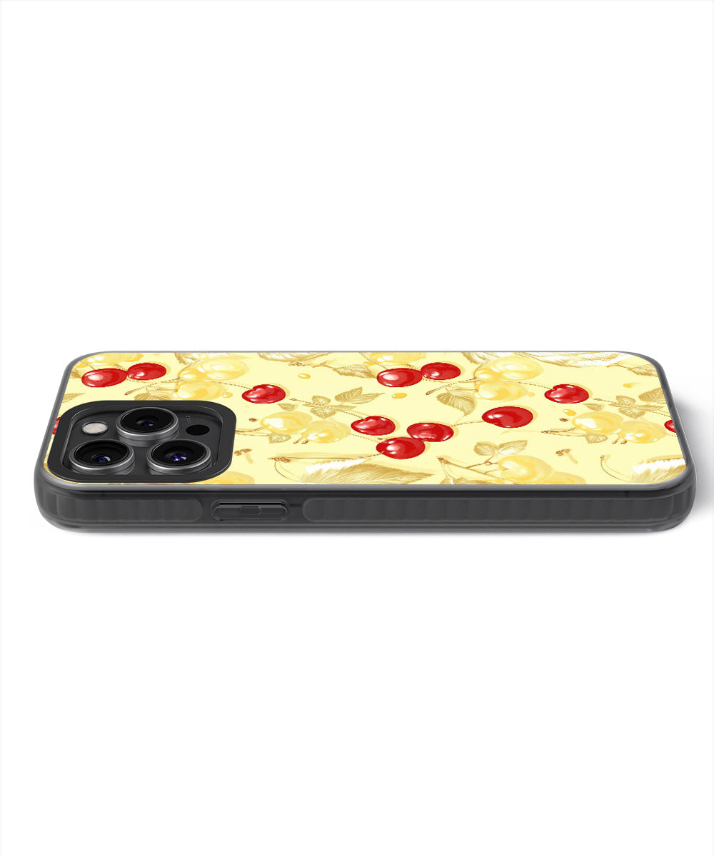 Latest 3rd-Generation Pop Tough Matte Cherries iPhone Case (MagSafe-Compatible)