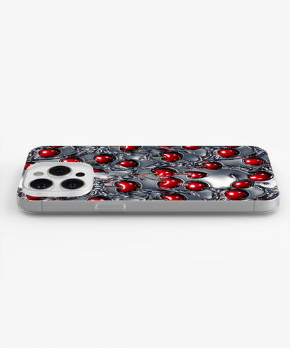 Latest 3rd-Generation Crystal Tough Glossy Cherries iPhone Case (MagSafe-Compatible)