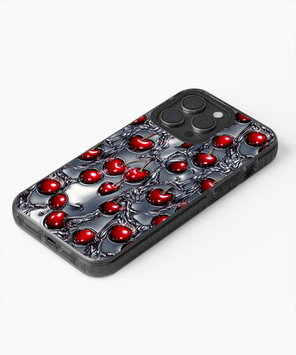 Latest 3rd-Generation Pop Tough Matte Cherries iPhone Case (MagSafe-Compatible)