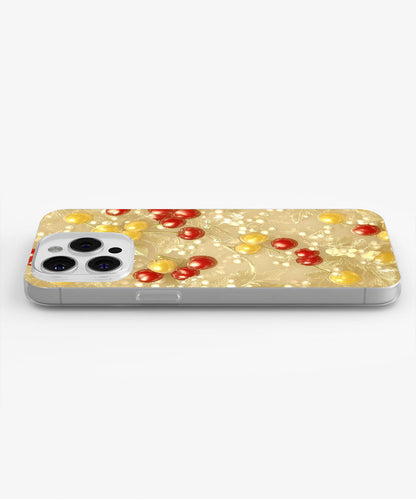 Latest 3rd-Generation Crystal Tough Glossy Cherries iPhone Case (MagSafe-Compatible)