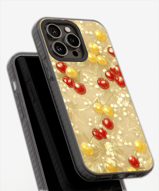 Latest 3rd-Generation Pop Tough Matte Cherries iPhone Case (MagSafe-Compatible)