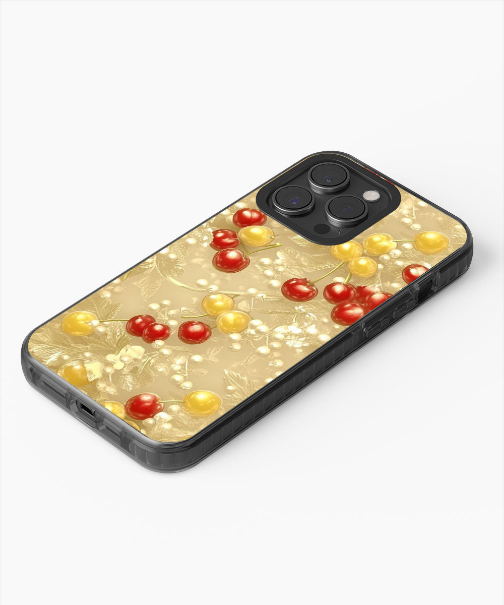 Latest 3rd-Generation Pop Tough Matte Cherries iPhone Case (MagSafe-Compatible)