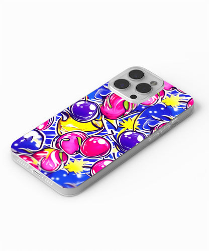 Latest 3rd-Generation Crystal Tough Glossy Cherries iPhone Case (MagSafe-Compatible)