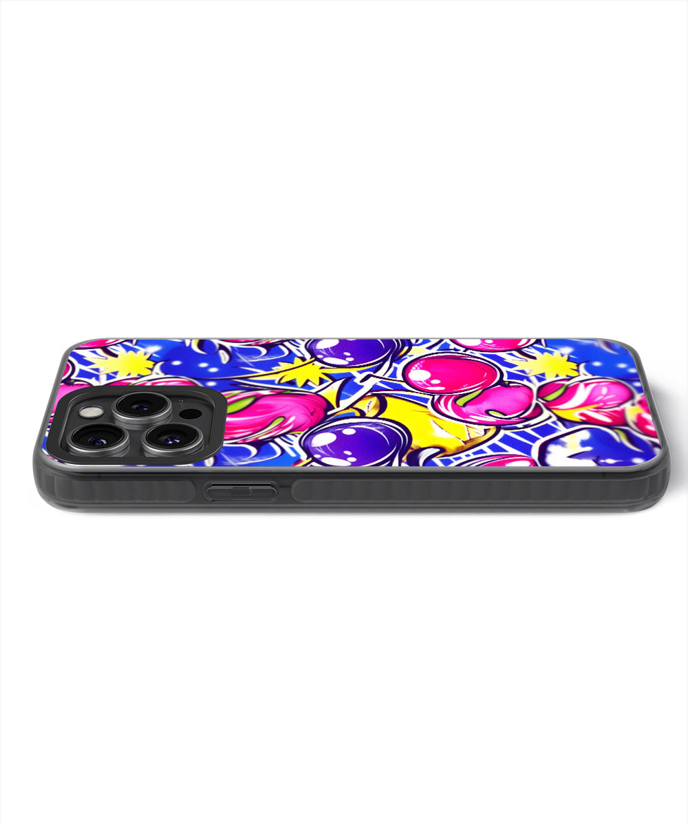 Latest 3rd-Generation Pop Tough Matte Cherries iPhone Case (MagSafe-Compatible)