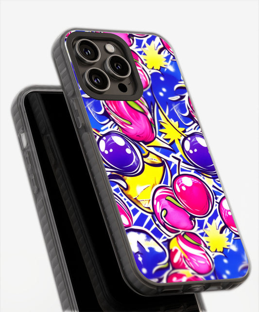 Latest 3rd-Generation Pop Tough Matte Cherries iPhone Case (MagSafe-Compatible)