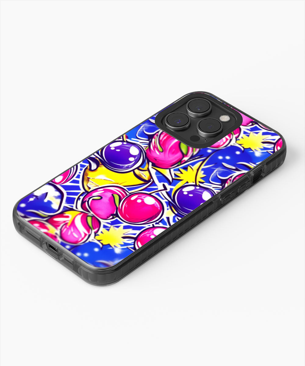 Latest 3rd-Generation Pop Tough Matte Cherries iPhone Case (MagSafe-Compatible)