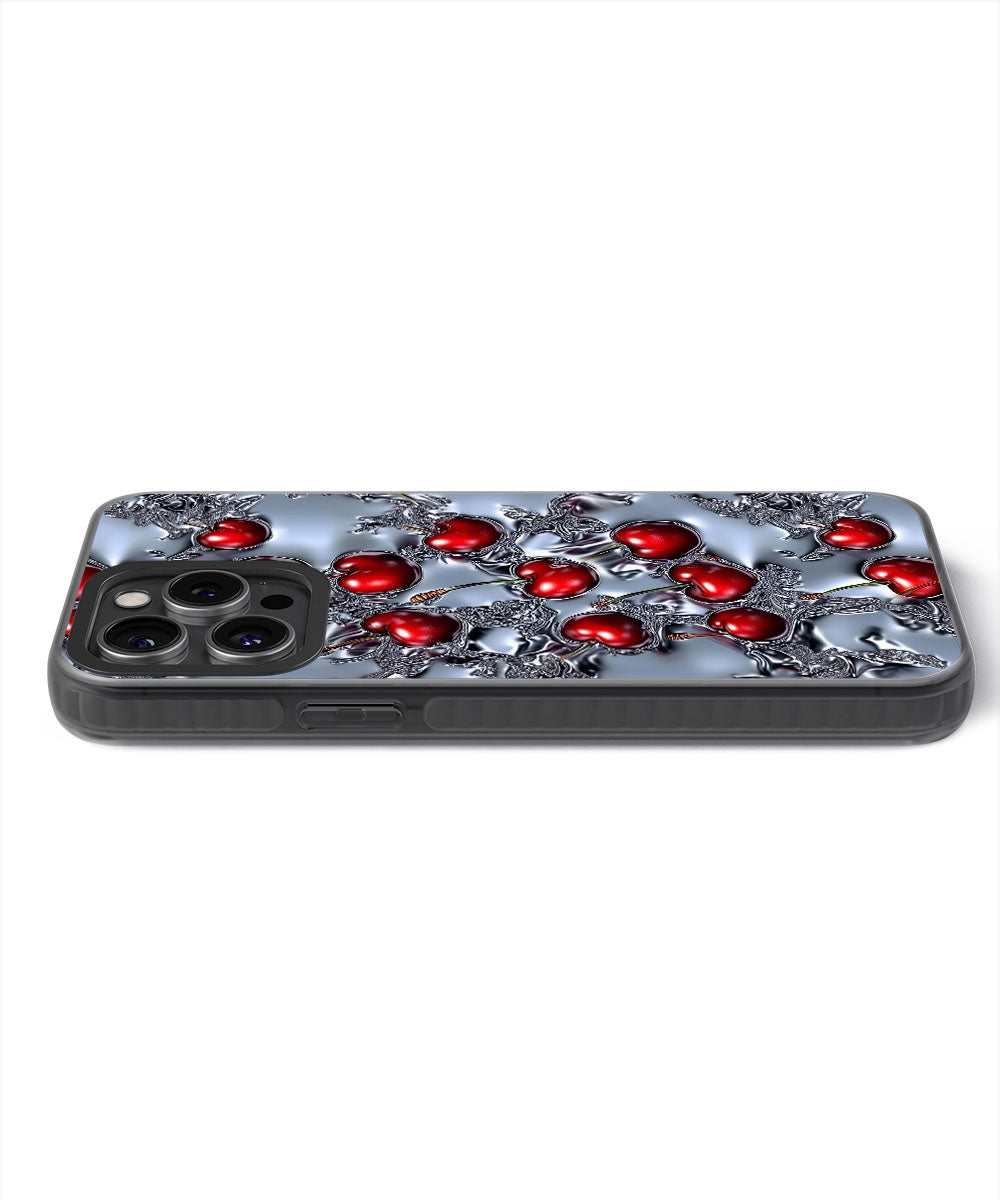 Latest 3rd-Generation Pop Tough Matte Cherries iPhone Case (MagSafe-Compatible)