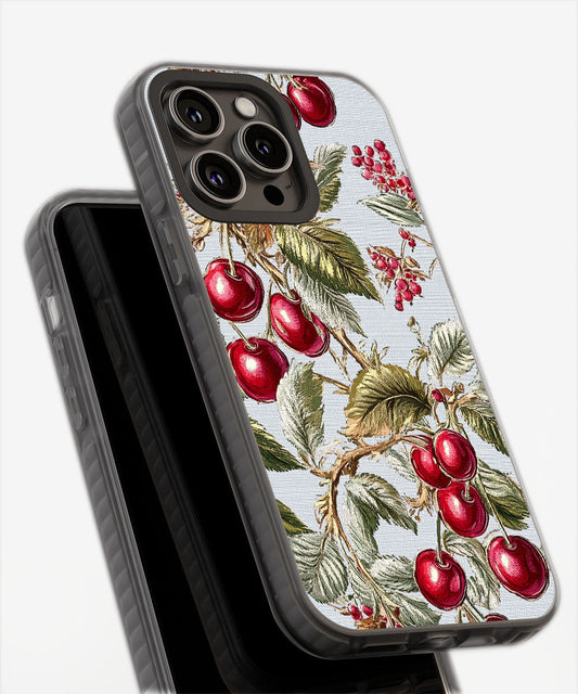 Latest 3rd-Generation Pop Tough Matte Cherries iPhone Case (MagSafe-Compatible)
