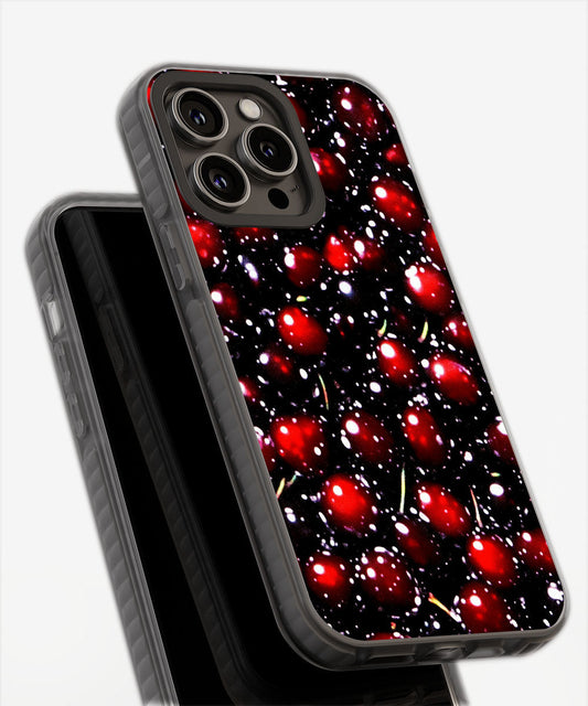 Latest 3rd-Generation Pop Tough Matte Cherries iPhone Case (MagSafe-Compatible)