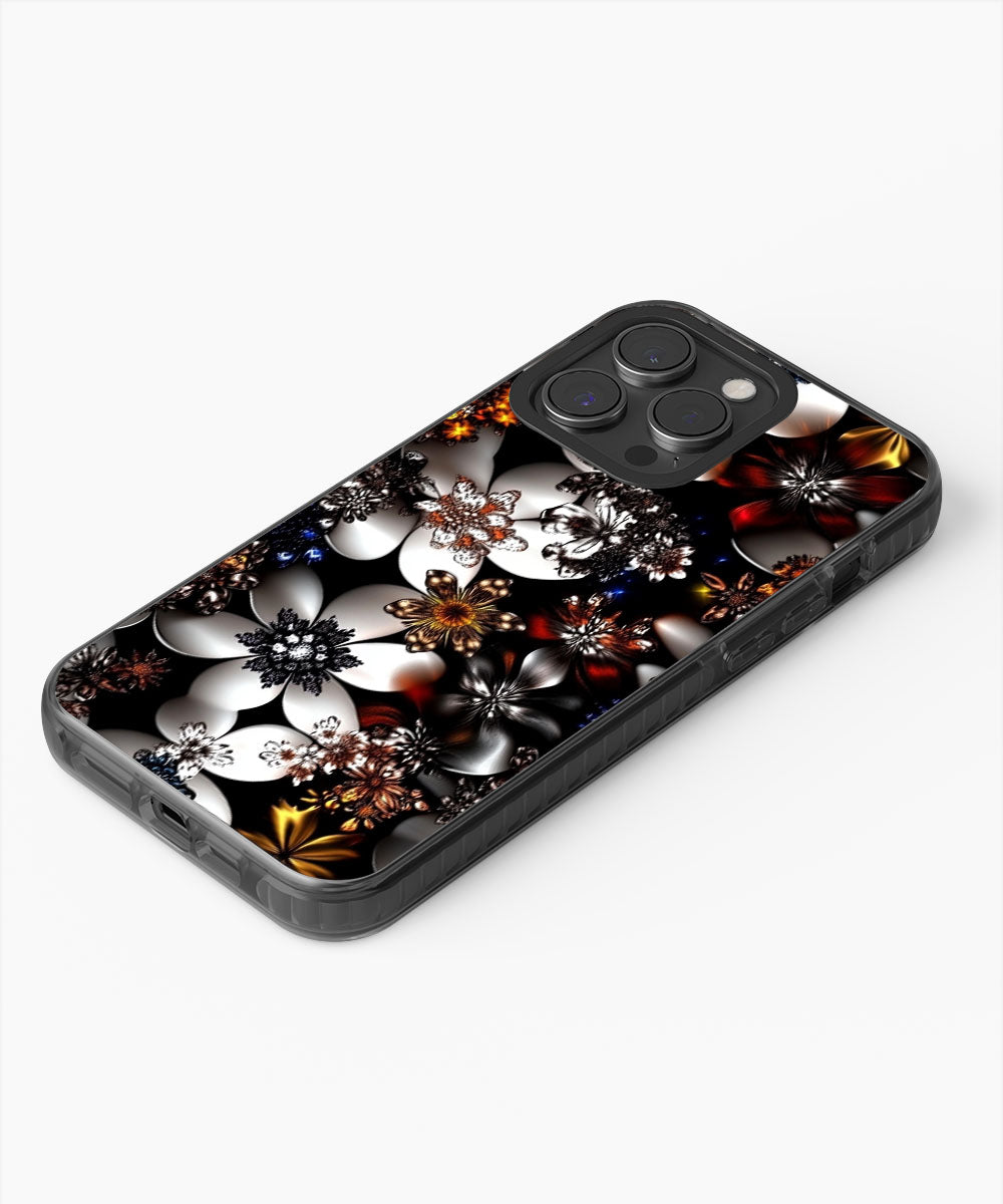 Latest 3rd-Generation Pop Tough Matte Flowers iPhone Case (MagSafe-Compatible)
