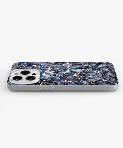 Latest 3rd-Generation Crystal Tough Glossy Flowers iPhone Case (MagSafe-Compatible)