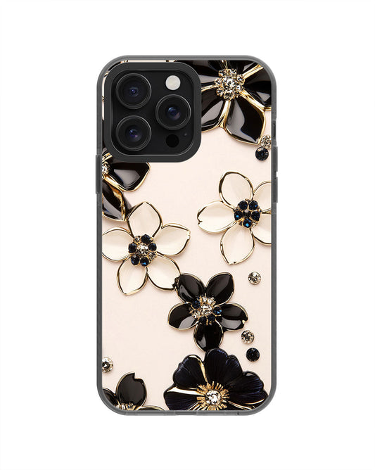 Latest 3rd-Generation Pop Tough Matte Flowers iPhone Case (MagSafe-Compatible) [Back Cover Only]