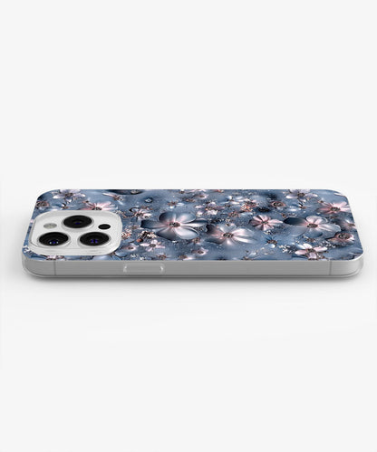 Latest 3rd-Generation Crystal Tough Glossy Flowers iPhone Case (MagSafe-Compatible)