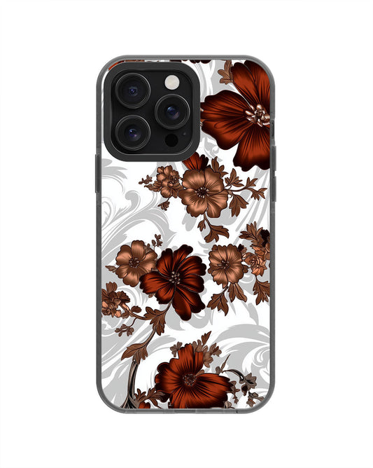Latest 3rd-Generation Pop Tough Matte Flowers iPhone Case (MagSafe-Compatible) [Back Cover Only]