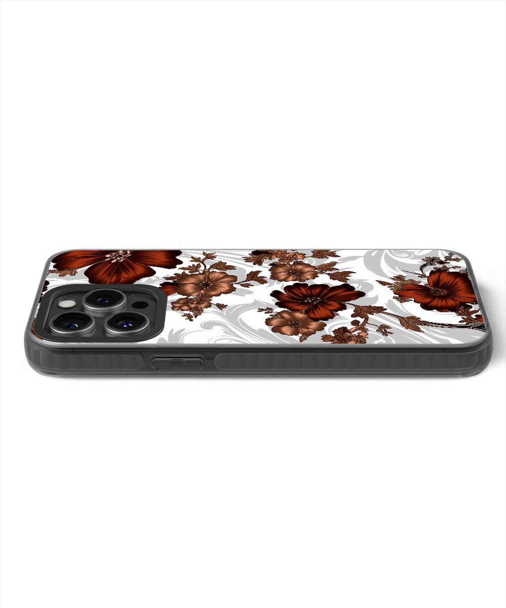 Latest 3rd-Generation Pop Tough Matte Flowers iPhone Case (MagSafe-Compatible)