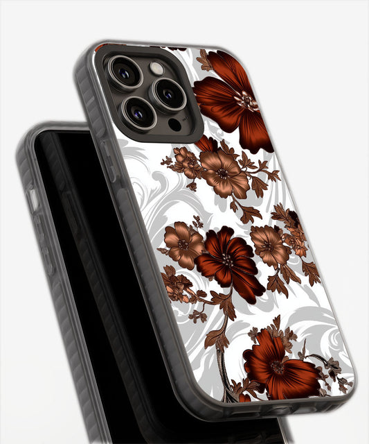 Latest 3rd-Generation Pop Tough Matte Flowers iPhone Case (MagSafe-Compatible)
