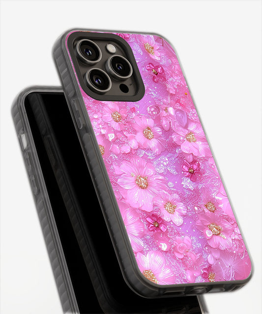 Latest 3rd-Generation Pop Tough Matte Flowers iPhone Case (MagSafe-Compatible)