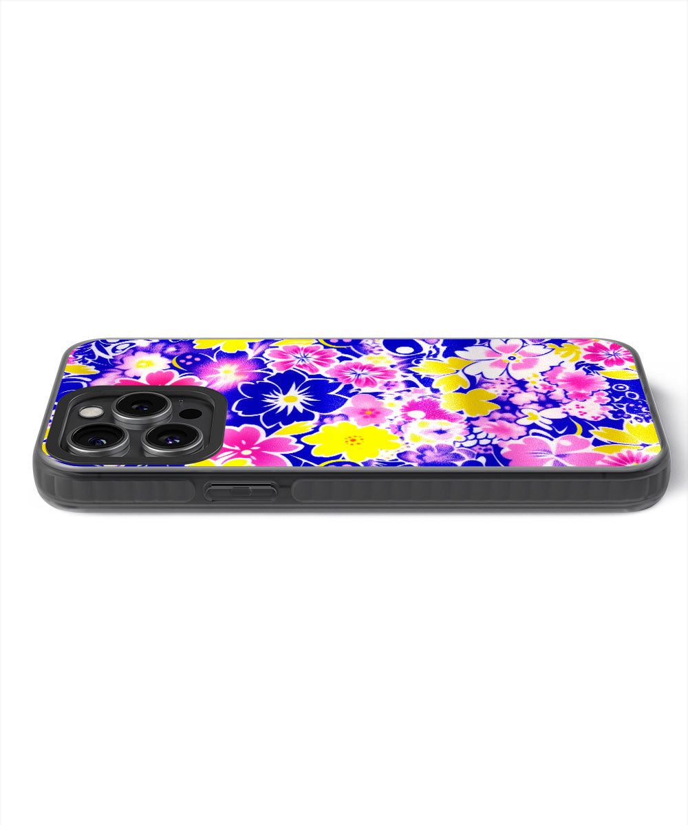 Latest 3rd-Generation Pop Tough Matte Flowers iPhone Case (MagSafe-Compatible)
