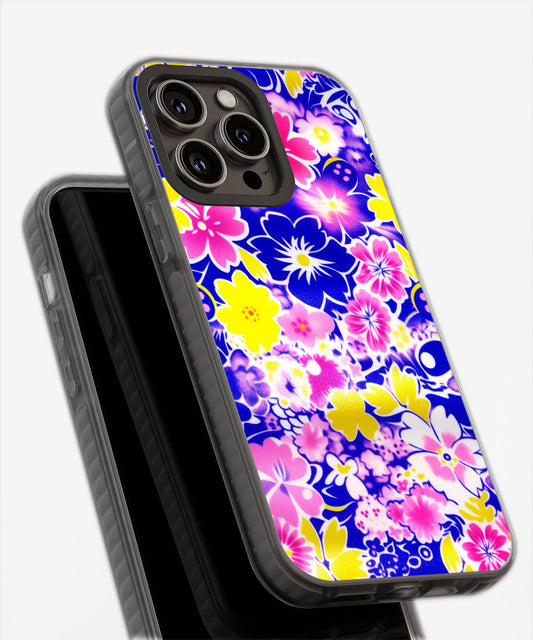 Latest 3rd-Generation Pop Tough Matte Flowers iPhone Case (MagSafe-Compatible)