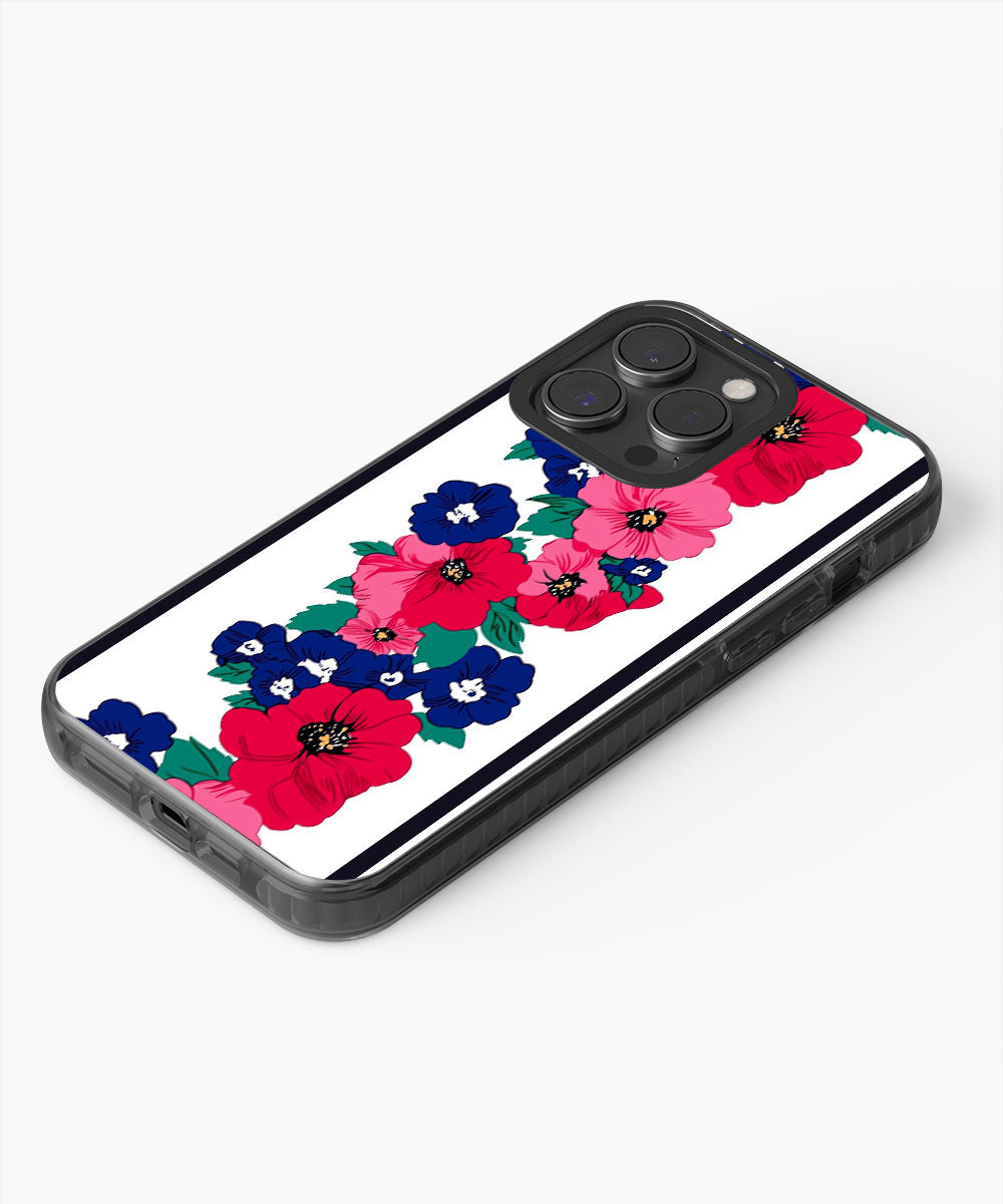 Latest 3rd-Generation Pop Tough Matte Flowers iPhone Case (MagSafe-Compatible)