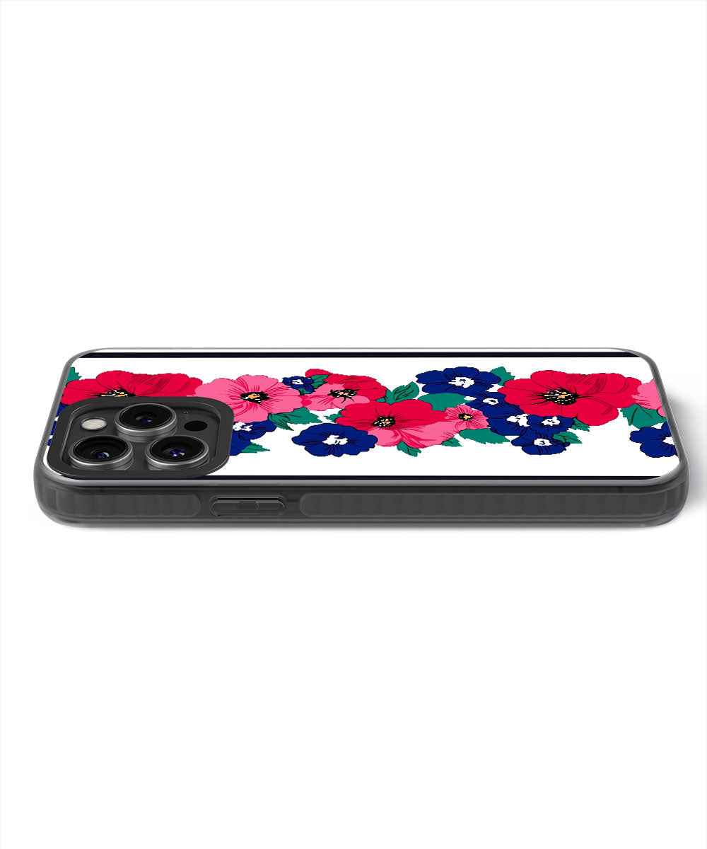 Latest 3rd-Generation Pop Tough Matte Flowers iPhone Case (MagSafe-Compatible)