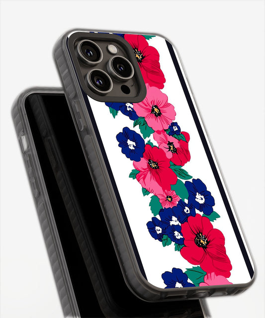 Latest 3rd-Generation Pop Tough Matte Flowers iPhone Case (MagSafe-Compatible)