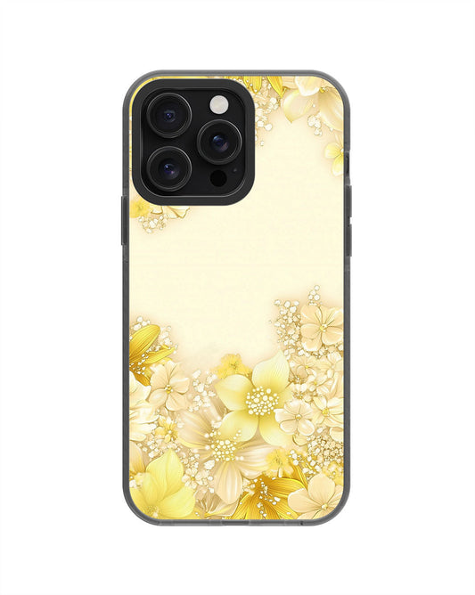 Latest 3rd-Generation Pop Tough Matte Flowers iPhone Case (MagSafe-Compatible) [Back Cover Only]