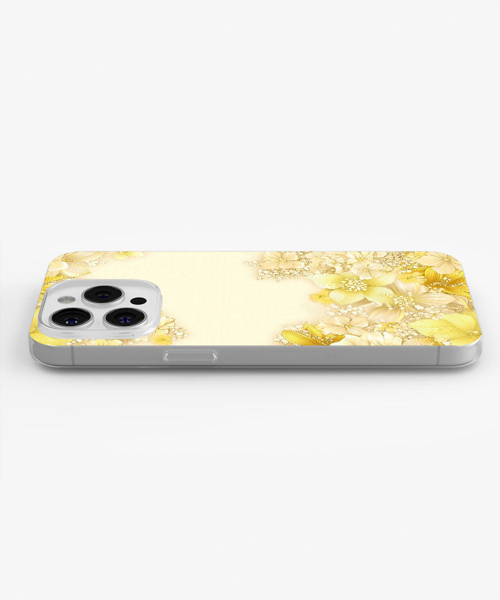 Latest 3rd-Generation Crystal Tough Glossy Flowers iPhone Case (MagSafe-Compatible)