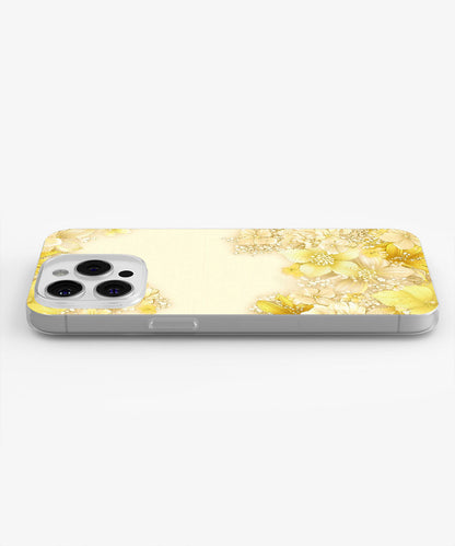Latest 3rd-Generation Crystal Tough Glossy Flowers iPhone Case (MagSafe-Compatible)