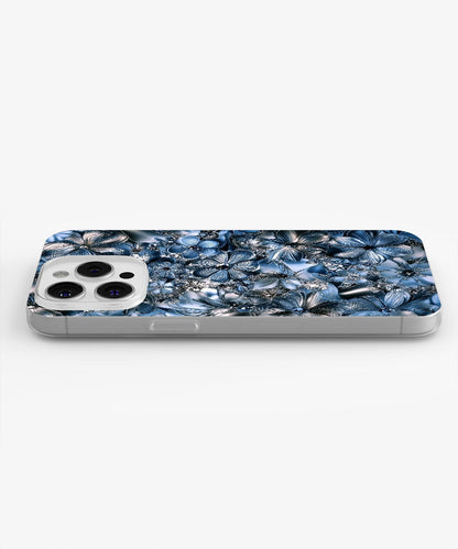 Latest 3rd-Generation Crystal Tough Glossy Flowers iPhone Case (MagSafe-Compatible)