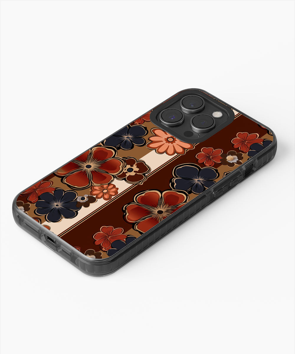 Latest 3rd-Generation Pop Tough Matte Flowers iPhone Case (MagSafe-Compatible)