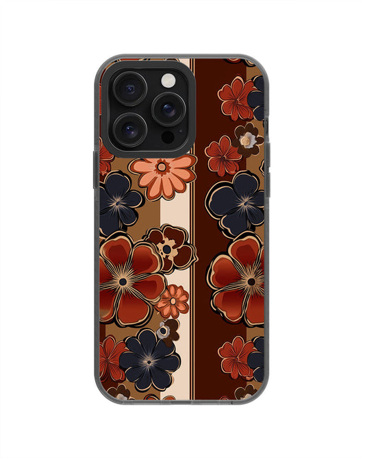 Latest 3rd-Generation Pop Tough Matte Flowers iPhone Case (MagSafe-Compatible) [Back Cover Only]