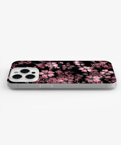 Latest 3rd-Generation Crystal Tough Glossy Flowers iPhone Case (MagSafe-Compatible)