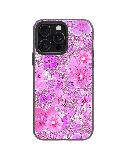 Latest 3rd-Generation Pop Tough Matte Flowers iPhone Case (MagSafe-Compatible) [Back Cover Only]