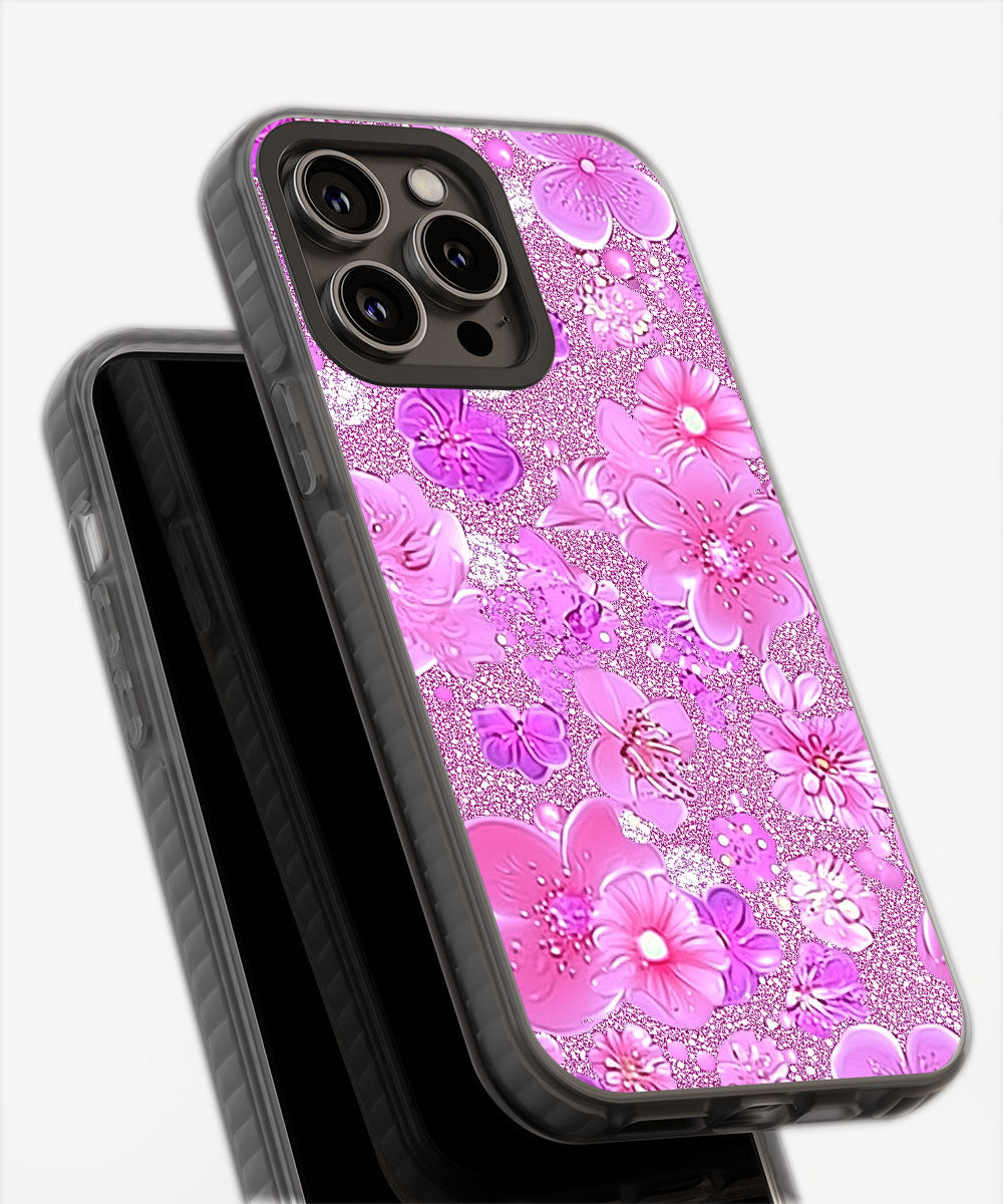Latest 3rd-Generation Pop Tough Matte Flowers iPhone Case (MagSafe-Compatible)