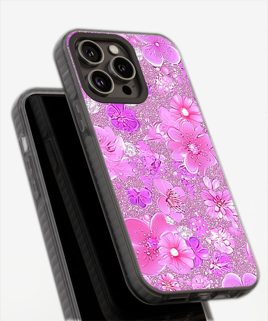 Latest 3rd-Generation Pop Tough Matte Flowers iPhone Case (MagSafe-Compatible)