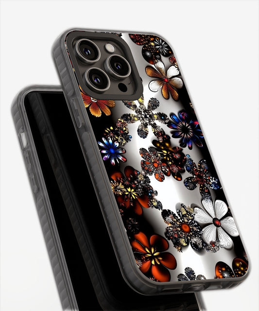 Latest 3rd-Generation Pop Tough Matte Flowers iPhone Case (MagSafe-Compatible)