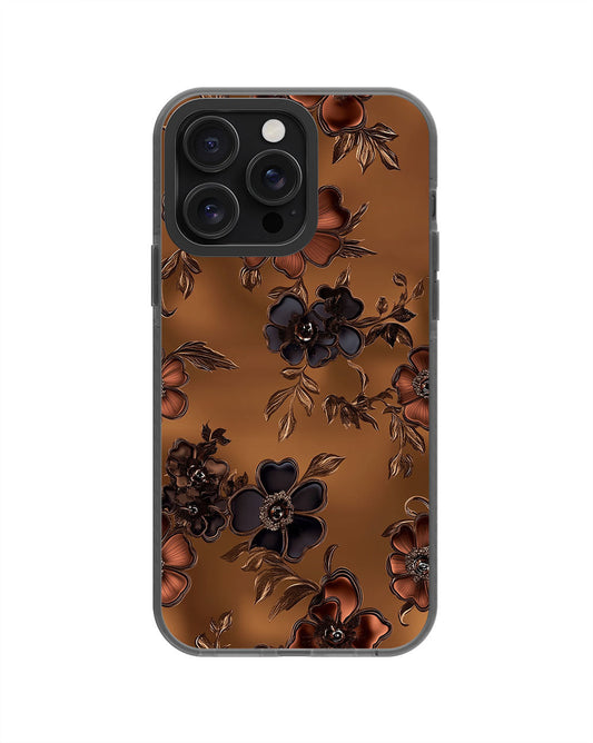 Latest 3rd-Generation Pop Tough Matte Flowers iPhone Case (MagSafe-Compatible) [Back Cover Only]