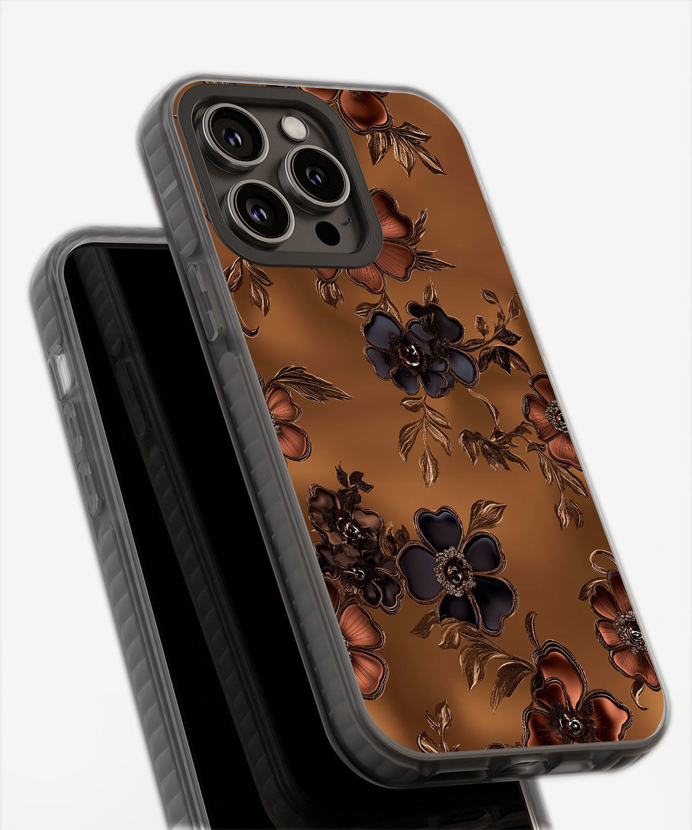 Latest 3rd-Generation Pop Tough Matte Flowers iPhone Case (MagSafe-Compatible)