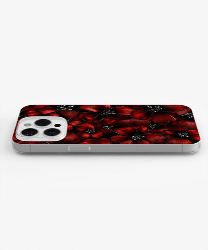 Latest 3rd-Generation Crystal Tough Glossy Flowers iPhone Case (MagSafe-Compatible)