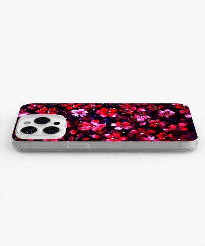 Latest 3rd-Generation Crystal Tough Glossy Flowers iPhone Case (MagSafe-Compatible)