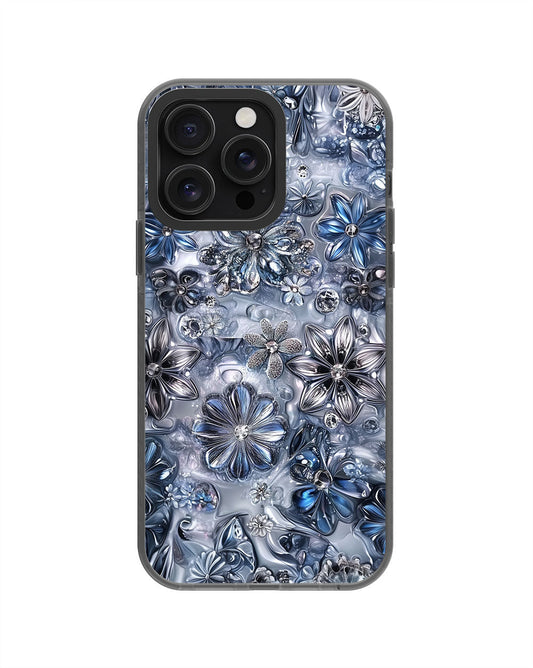 Latest 3rd-Generation Pop Tough Matte Flowers iPhone Case (MagSafe-Compatible) [Back Cover Only]