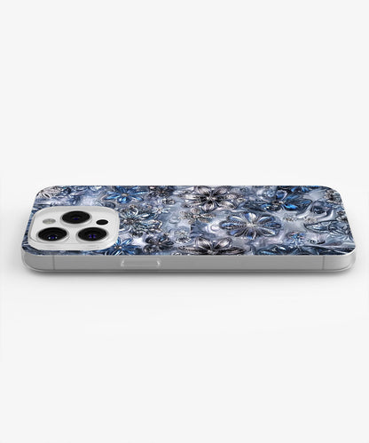 Latest 3rd-Generation Crystal Tough Glossy Flowers iPhone Case (MagSafe-Compatible)