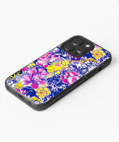 Latest 3rd-Generation Pop Tough Matte Flowers iPhone Case (MagSafe-Compatible)