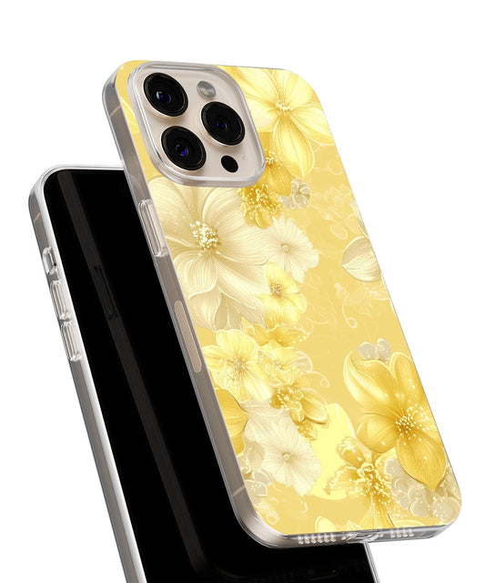 Latest 3rd-Generation Crystal Tough Glossy Flowers iPhone Case (MagSafe-Compatible)